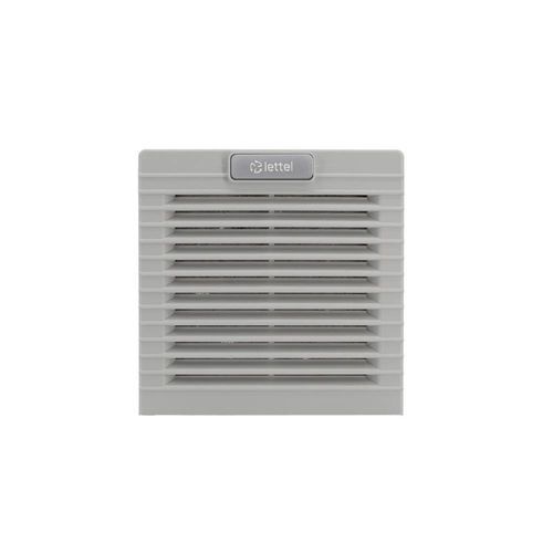 Rejilla de ventilación de plástico - GTA-92-FF - Lettel - cuadrada / con filtro de polvo