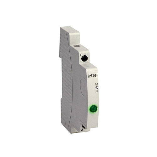 Indicador luminoso permanente - SVM1B-G - Lettel - LED / en riel DIN / robusto