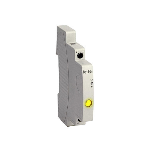 Indicador luminoso LED - SVM1B-Y series - Lettel - en riel DIN / robusto / en formato LED