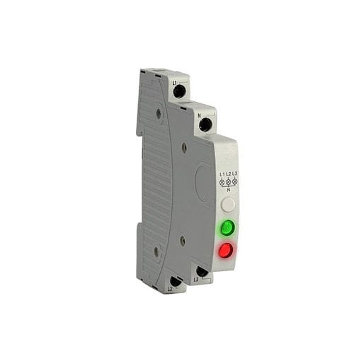 Indicador luminoso LED - SVM2B-GR series - Lettel - en riel DIN / AC/DC / compacto