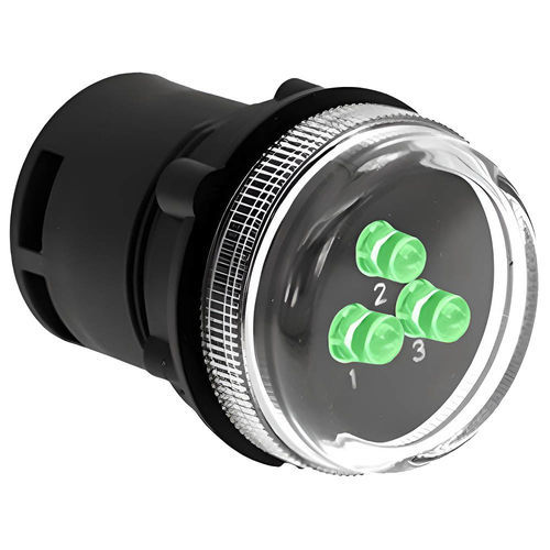 Indicador luminoso LED - SVE3-GGG - Lettel - al ras / robusto / de señalización