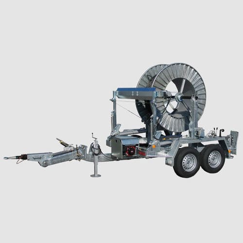 Remolque portabobina - KVT 2,7/80A - Vetter GmbH Kabelverlegetechnik - de tambor / para enrollacable / en tándem