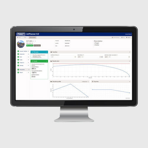 Paquete de software de gestión de proyectos - JETPLANNER&trade; 4.0 - Vetter GmbH Kabelverlegetechnik - de análisis / de visualización / para informes