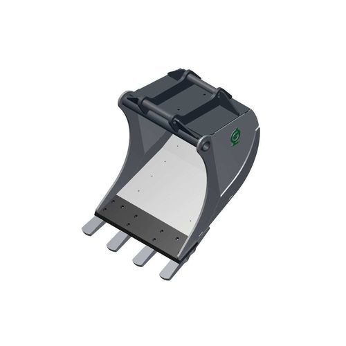Cuchara con dientes estándar - GVG series - Underhaug AS - para excavadora / 4 dientes