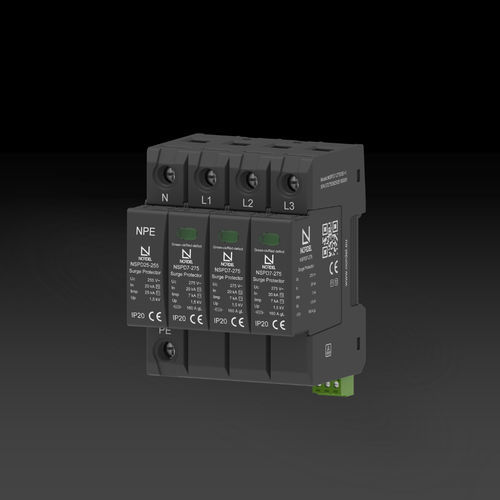 Protector de sobretensión clase I - NSPD7-2753S+1 - NORDEL - clase II / tipo 1 + 2 / de instalación eléctrica