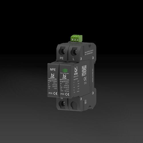 Protector de sobretensión clase I - NSPD12.5-2751S+1 - NORDEL - clase II / tipo 1 + 2 / de instalación eléctrica