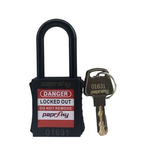 Candado de enclavamiento - PS-LOTO-PPNR-38 - Paprsky Energy - de seguridad