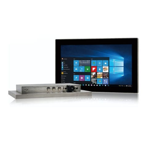Monitor pantalla táctil capacitiva PCAP - EVI-IHM-INOX - EVI SAS - con pantalla táctil resistiva / industrial / 15,6"