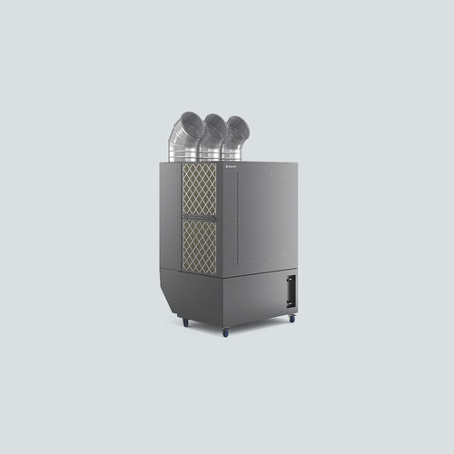 Purificador de aire móvil - FS 90 Standard - Qleanair - con filtro / para almacén / industrial