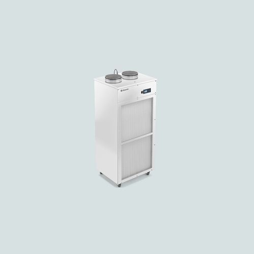 Purificador de aire móvil - FS 70 FG II Go - Qleanair - con filtro / para almacén / para la industria agroalimentaria