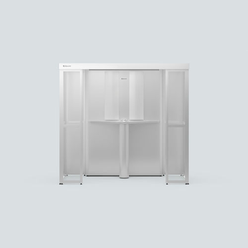 Cabina para fumadores con filtro HEPA - SF 6000 X - Qleanair - de carbón activado / ignífuga