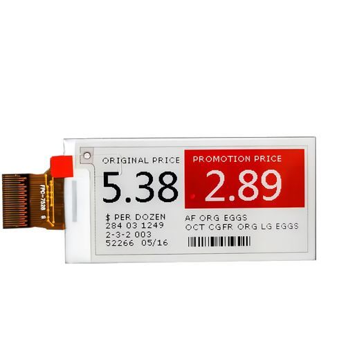 Módulo de visualización E-Paper - Ansenke Electronics CO.,LTD - de color / 2,1" / de potencia