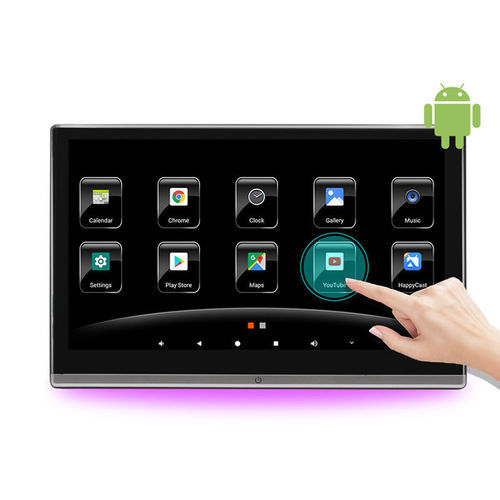 Monitor LCD - CR-Z140 - Ansenke Electronics CO.,LTD - con pantalla táctil capacitiva / para vehículo / multiusos