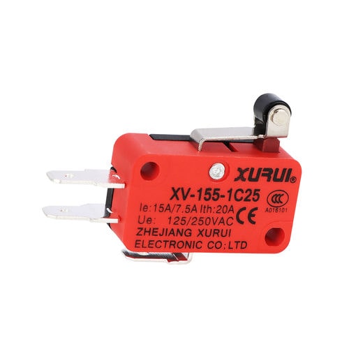 Microrruptor de palanca - XV-15 series (15A) - XURUI - unipolar / IP40 / UL