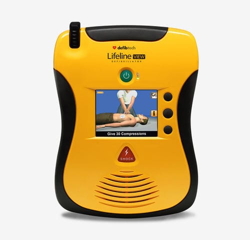DEA de emergencia - Lifeline VIEW AED - Defibtech - con asistencia RCP / con puerto USB / bifásico
