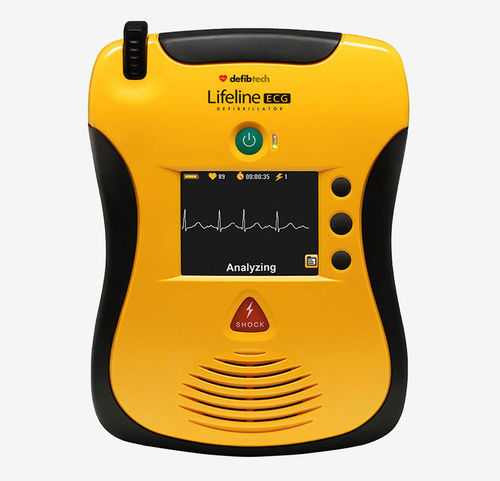 DESA con monitor de ECG - Lifeline ECG AED - Defibtech - de emergencia / bifásico / con asistencia RCP