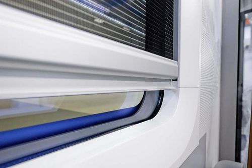 Persiana para tren - Texat Decor Engineering AG - para pasajeros / para el conductor / enrollable