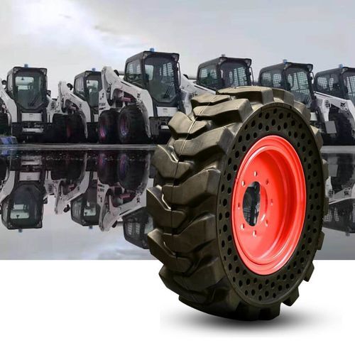 Neumático industrial - 10-16.5 ( 31&times;10-16 ) - Geelanter Solid Tires Co., Ltd., - para minicargadora compacta / 16" / macizo