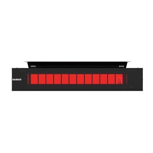 Calefactor radiante eléctrico - DSR 25 LCD / Plus - Daygas Heating Systems - industrial