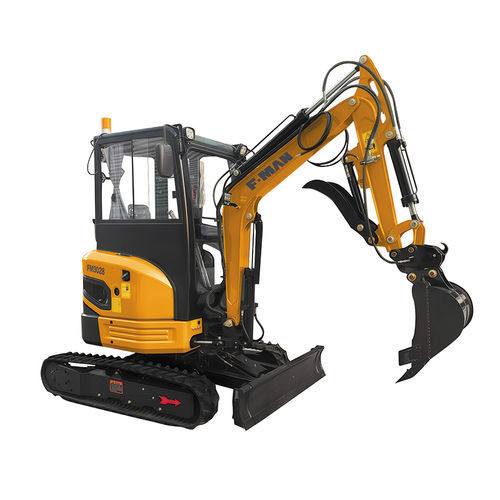 Miniexcavadora - FM3028 - Xuzhou FMAN Construction Machinery Manufacture Co., Ltd. - con orugas / para obra de construcción / compacta