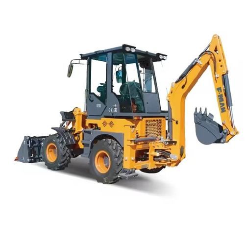 Retroexcavadora compacta - FM415 - Xuzhou FMAN Construction Machinery Manufacture Co., Ltd. - compacta / diésel / de manipulación