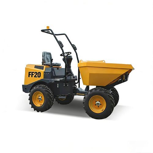 Dúmper con neumáticos - FF20 - Xuzhou FMAN Construction Machinery Manufacture Co., Ltd. - diésel / con descarga giratoria / con volquete de elevación y basculante