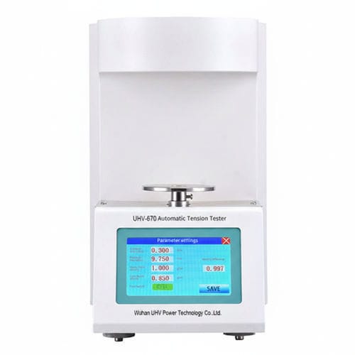Tensiómetro para la medida de tensión superficial e interfacial - UHV-670 - Wuhan UHV Power Technology Co.,Ltd. - para tensión interfacial aceite-agua / con pantalla táctil / automático