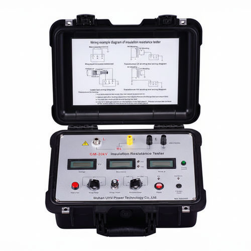Medidor de resistencia de aislamiento portátil - GM series - Wuhan UHV Power Technology Co.,Ltd.