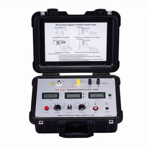 Medidor de resistencia de aislamiento - GM-10kV - Wuhan UHV Power Technology Co.,Ltd.