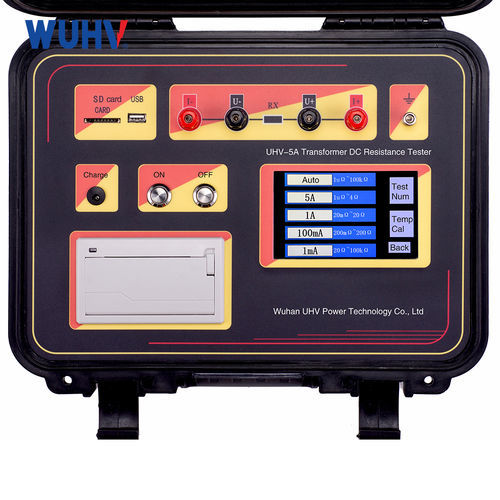 Comprobador antirrobo - UHV-5A - Wuhan UHV Power Technology Co.,Ltd. - de baja resistencia / de seguridad / para transformador