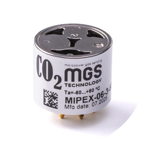 Sensor de CO2 NDIR - MIPEX-06 [CO2] - MGS Technology - de infrarrojos / digital / UART