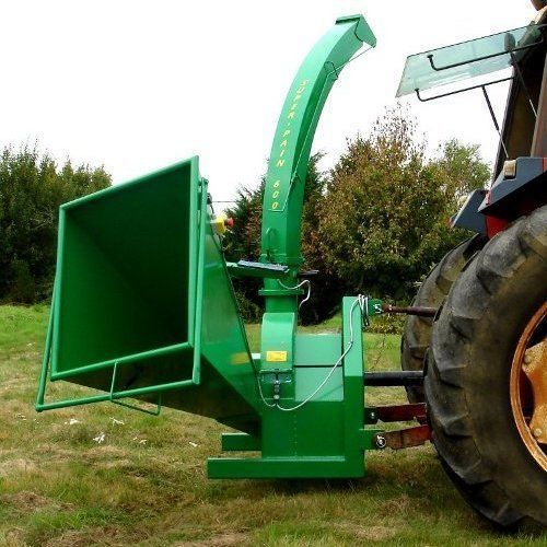 Trituradora de ramas montada en tractor - SUPER-PAIN 600 - EQUIPE JEAN PAIN SARL - en remolque