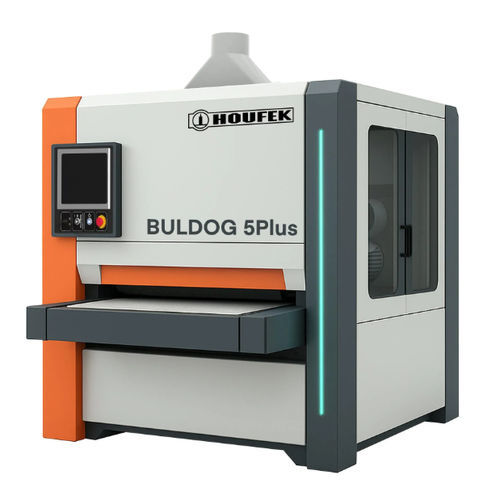 Lijadora de banda ancha - BULDOG 5Plus - Houfek a.s. - estacionaria / eléctrica / para madera