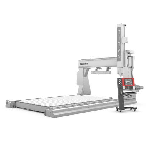 Centro de mecanizado CNC 5 ejes - TITAN - Houfek a.s. - vertical / para aluminio / para madera