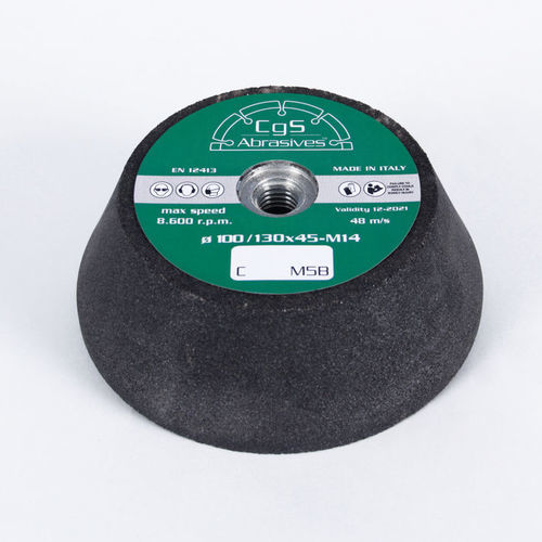 Muela de copa - CgS Abrasives - de achaflanado / de esmerilado / de carburo de silicio