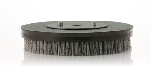 Cepillo circular - CgS Abrasives - de tratamiento de superficie / de nailon / de carburo de silicio