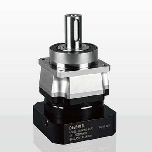Servorreductor planetario - NF series - DESBOER - de engranaje helicoidal / coaxial / con eje macizo