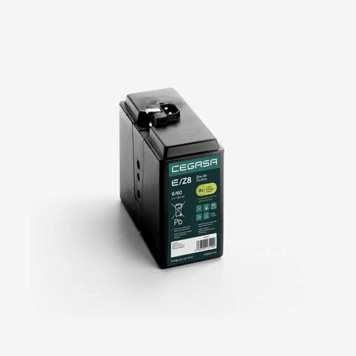 Batería rectangular - E/Z8 6/60 - Cegasa Energía SLU - 6 V / industrial / para equipos de telecomunicaciones
