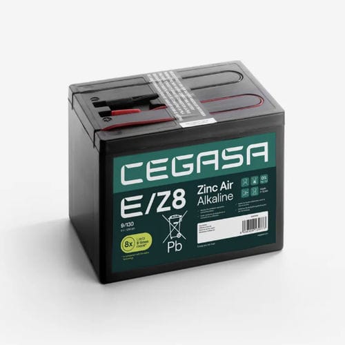 Batería rectangular - E/Z8 9/130B - Cegasa Energía SLU - 9 V / industrial / para equipos de telecomunicaciones