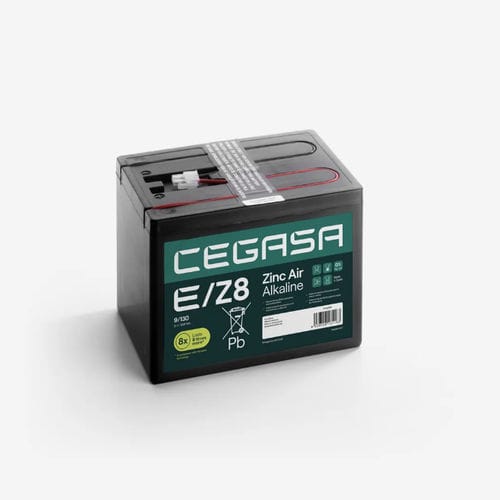 Batería rectangular - E/Z8 9/130M - Cegasa Energía SLU - 9 V / industrial / para equipos de telecomunicaciones