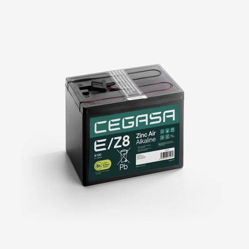 Batería rectangular - E/Z8 9/130D - Cegasa Energía SLU - 9 V / industrial / para equipos de telecomunicaciones