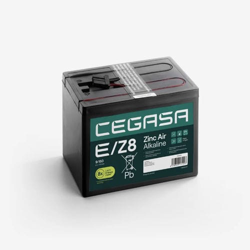 Batería rectangular - E/Z8 9/150D - Cegasa Energía SLU - 9 V / industrial / para equipos de telecomunicaciones