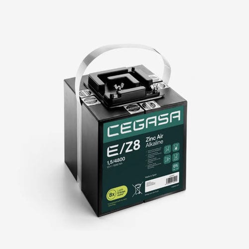 Batería rectangular - E/Z8 1,5/4800 - Cegasa Energía SLU - 1.5 V / industrial / para equipos de telecomunicaciones