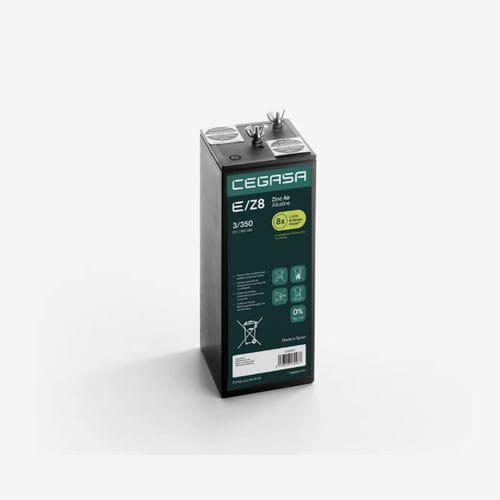 Batería rectangular - E/Z8 3/350 - Cegasa Energía SLU - 3 V / industrial / para equipos de telecomunicaciones