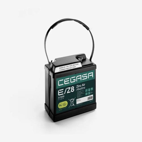 Batería rectangular - E/Z8 3/1200 - Cegasa Energía SLU - 3 V / industrial / para equipos de telecomunicaciones