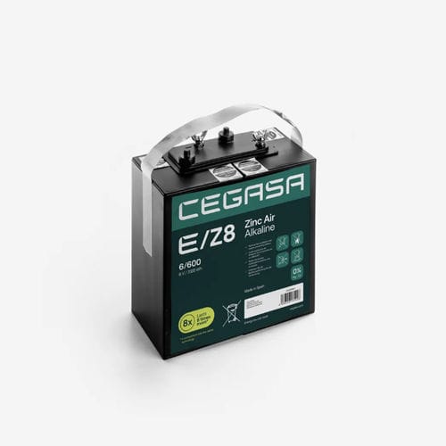 Batería rectangular - E/Z8 6/600 - Cegasa Energía SLU - 6 V / industrial / para carretilla elevadora