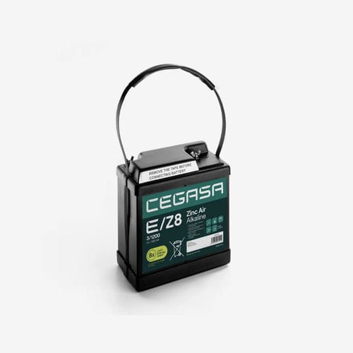 Batería rectangular - E/Z8 3/1200 - Cegasa Energía SLU - 3 V / industrial / para equipos de telecomunicaciones