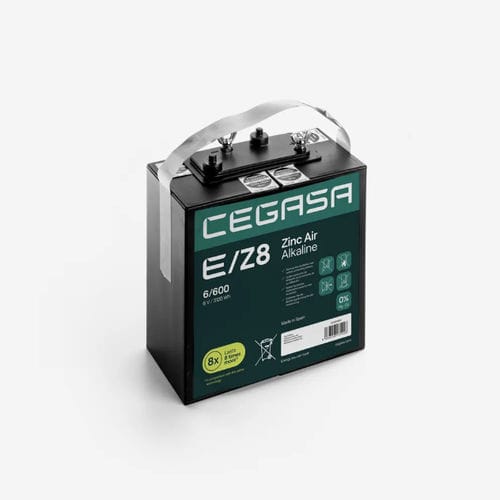 Batería rectangular - E/Z8 6/600 - Cegasa Energía SLU - 6 V / industrial / para equipos de telecomunicaciones