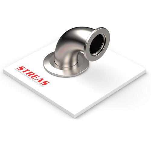 Codo para cañería de acero inoxidable - 90CR series - Streas srl - 90°