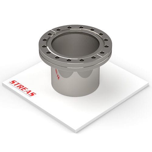 Brida de sujeción mecánica - FT series - Streas srl - para tuberías / de acero inoxidable